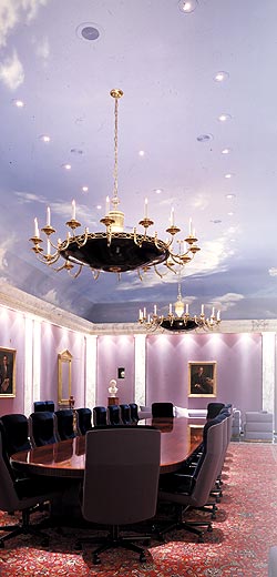 Board Room with Cloud Ceiling