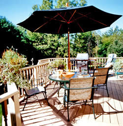wood deck