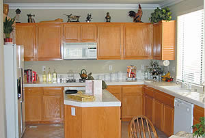Weathered Oak Finish
