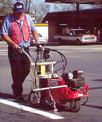 traffic striping