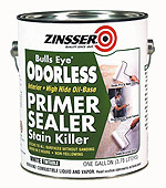 Zinsser's Bulls Eye High Hide Odorless Primer-Sealer and Stain Killer